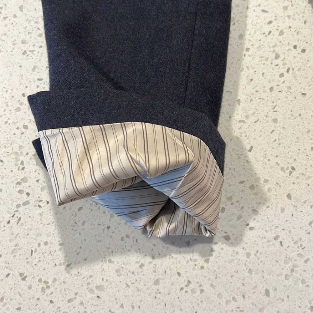 Wallin & Bros Navy Wool Suit | Comes with two pairs of matching pants - Picture 8 of 14